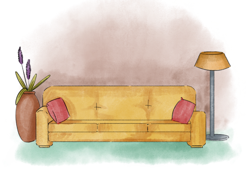 Cosy living room